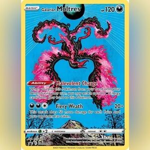 Galarian Moltres SWSH284 Promo Pokémon Card - Mint Condition 🔥